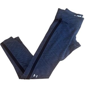 Under Armour Women’s Heather Gray Leggings Cold Gear Compression - Medium